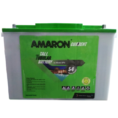 Amaron Current Tall Tubular Battery 165Ah CR-AR165TN54 inverter chennai